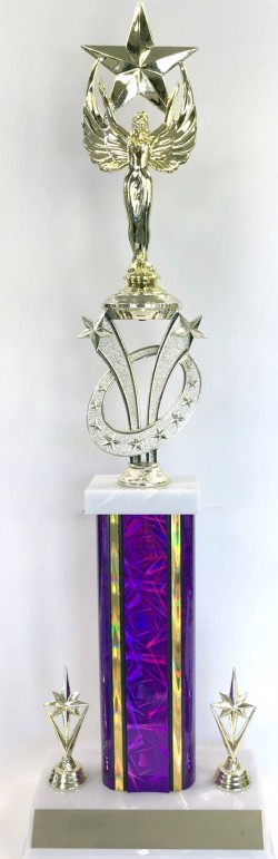 SINGLE COLUMN TROPHY 22